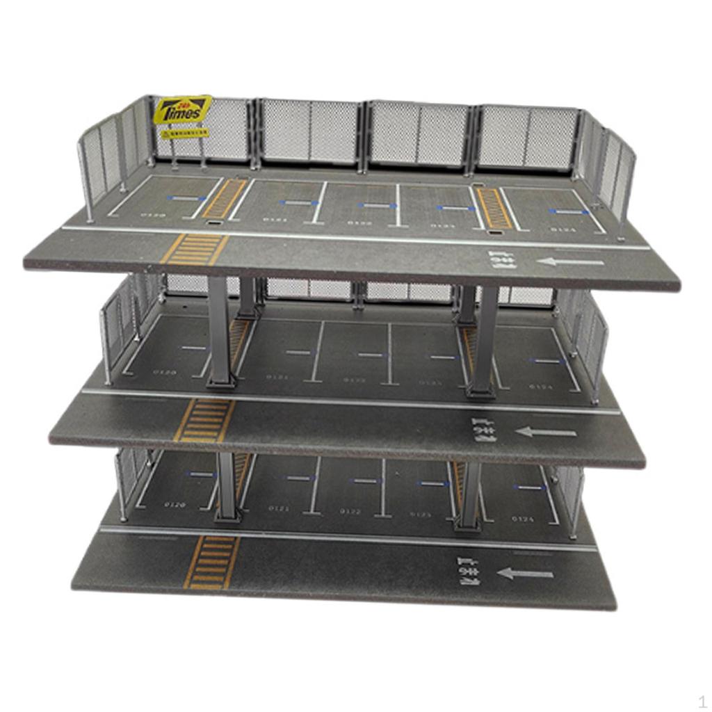 1/64 DIEACAST MODEL CAR ORGANIZER GARAGE DIORAMA DISPLAY DECOR TOPS TOP for Gifts Figures