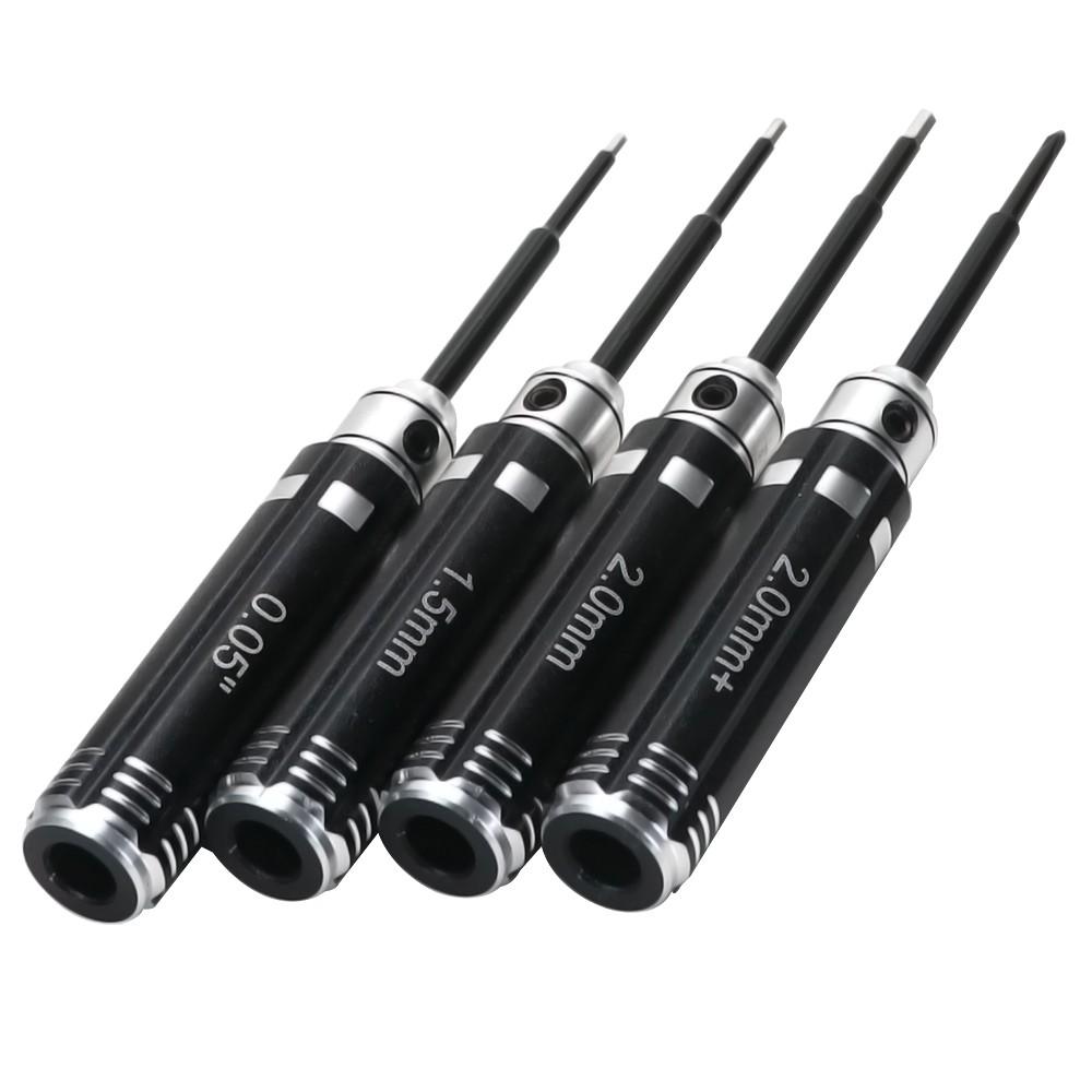 For Trax Trx4m Axial Scx24 Fms Fcx24 1/18 1/24 Rc Mini Crawler Car  7pcs Short Handle Nut Driver Hex Screwdriver Tools Kit