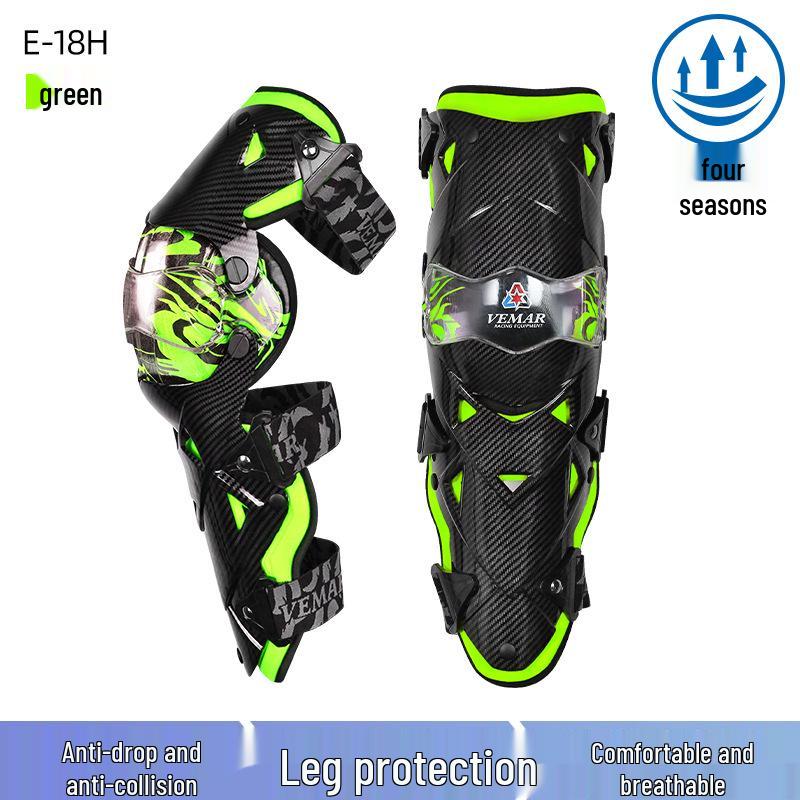 

Unisex Motorcycle Knee & Elbow Pads – Windproof, Anti-Fall, All-Season Riding & Cycling Leg Guards Women s Knee Pads, Men s Elbow Pads зелёный