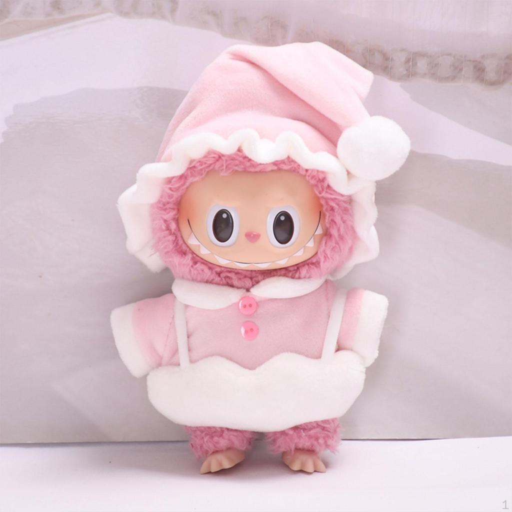 3 Pack Doll Set for Kids DIY Accessories 17cm Dolls