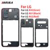 10Pcs\Lot Great Middle Frame Holder Housing Replacement Repair Part For LG K42 K52 K62 K61 Middle Frame With Glass Lens