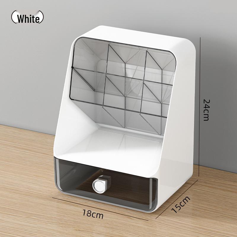 Transparent Dustproof Drawer Book and Desk Supply Organizer