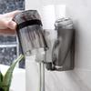 1pc Toothbrush Holder Rack with Cup Toothbrush Case Cover Facial Cleanser Toothpaste Holder