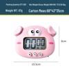 Cartoon Chicken Timer: Electronic Kitchen & Study Alarm Clock
