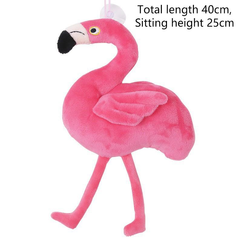 1 Piece Soft Stuffed Bird Doll Pink Flamingo Kids Toys Birthday Gift Home Decoration 24/40Cm Cute Flamingo Plush Toy