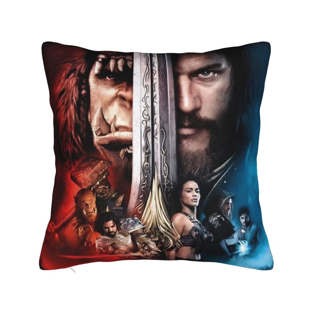 World of Warcraft Game  Pillow Case  Morden Pillow Cover Soft Pillowcases For Sofa Couch Bed Living Room