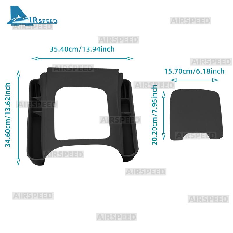 Silicone Car Central Console Storage Box LHD For Mercedes Benz GLC Class X254 GLC260 GLC300 2024 2025 Organizer Accessories