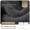JIUMU Men's Cashmere & Wool Blend Scarf