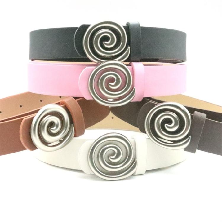 Casual Waist Chain Vintage Swirl Buckle Belt for Women Proms Stage and Club Party Casual Wear Elaborate Jewelry