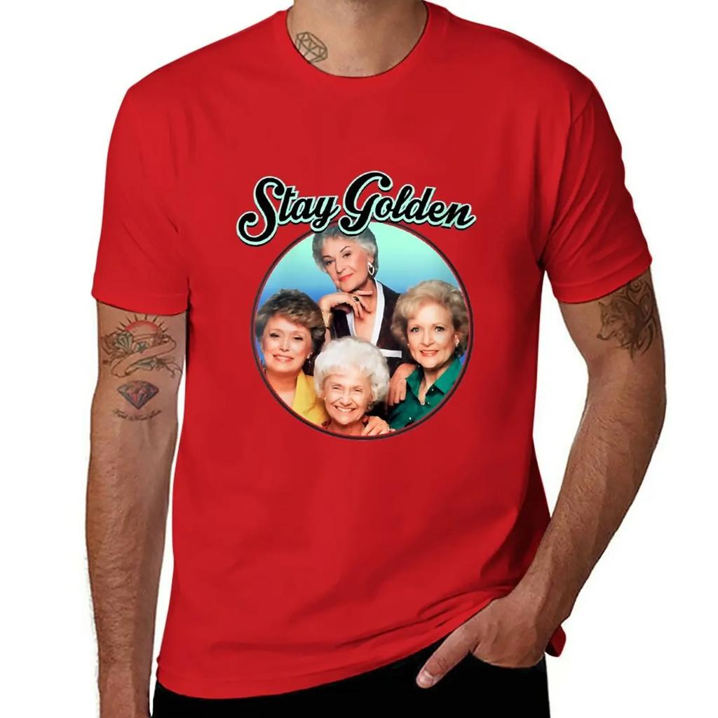 Vier reife Frauen TV-Show 80er 90er Fans Geschenke T-Shirt tees süße Oberteile Herren lang T-Shirts