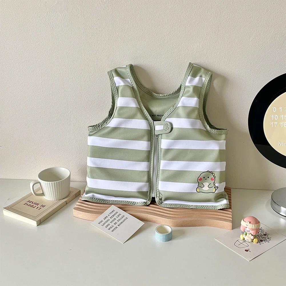 Summer Baby Swimsuit Sun Protection Vest Unisex Children's Swimming Aid Buoyancy Vest Floatation Jackets for Ages 2-6 Kids
