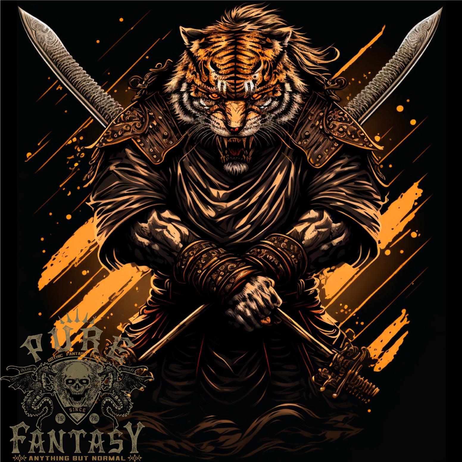 26 Tiger Warrior Fantasy MMA Martial Arts Mens Light Cotton T-Shirt Unisex T-Shirt M