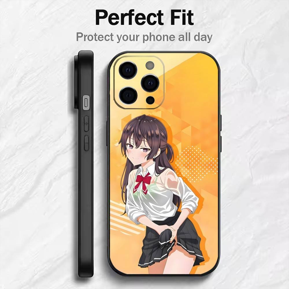 Anime Character Y-Yuki Suou  Phone Case For iPhone17,16,15,14,13,12 Plus,Max Soft Silicone Black Cover