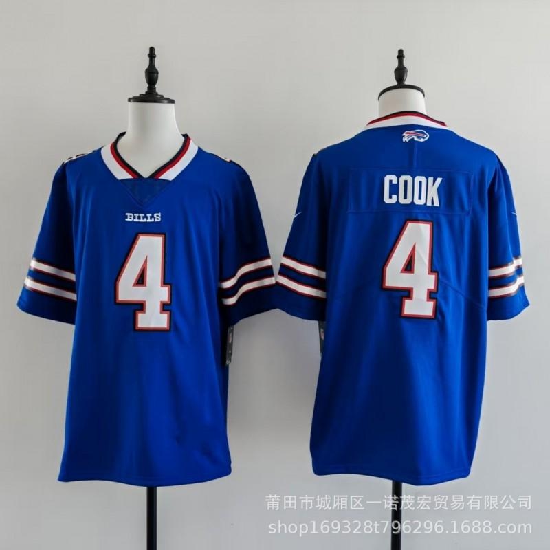 Buffalo Bills Football Jersey Embroidered Team Sports Uniform Men