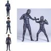 Hochwertiger Black Panther Superhelden Cosplay Jumpsuit für Erwachsene und Kinder