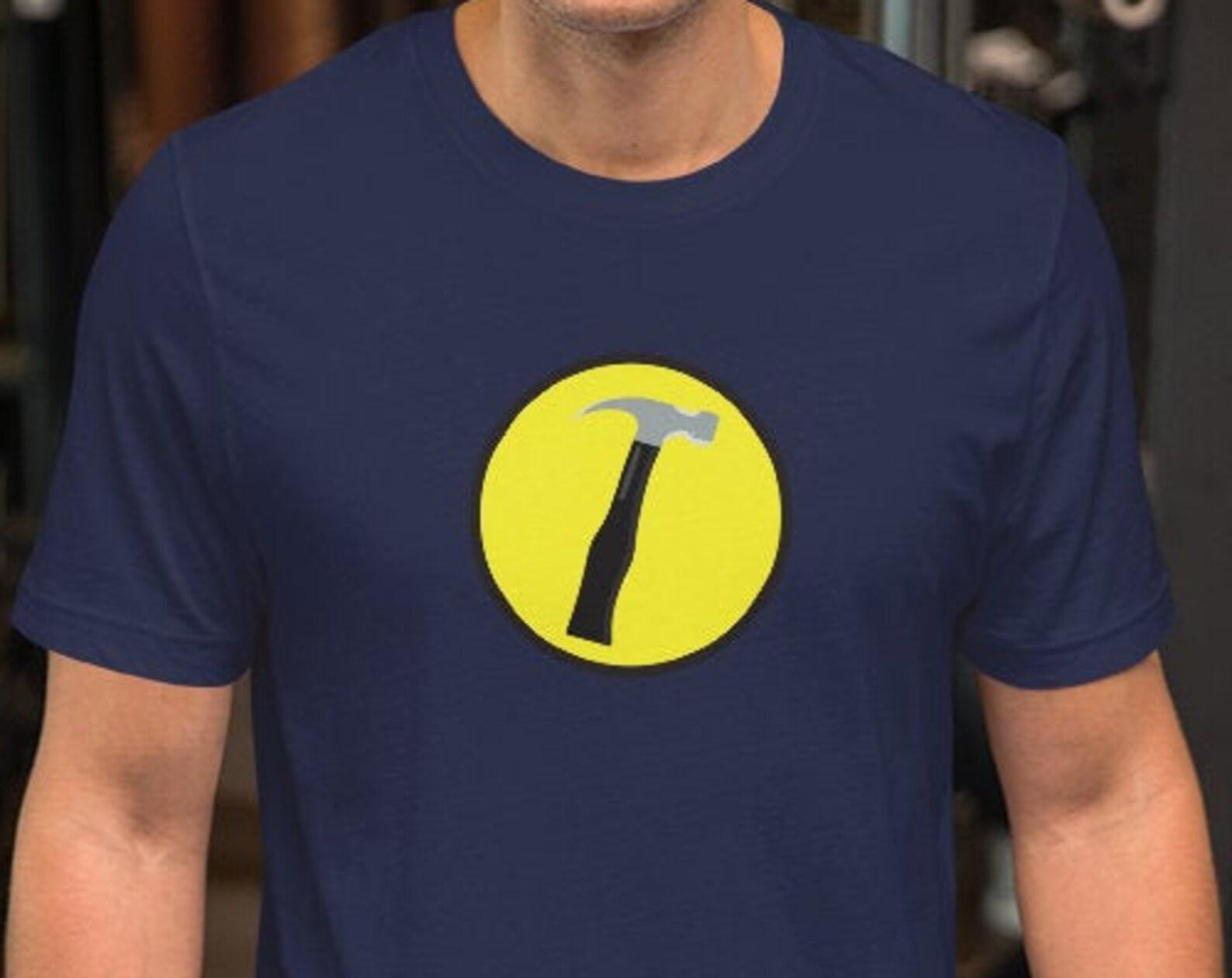 Captain Hammer - Unisex T-Shirt 100% Cotton 3XL