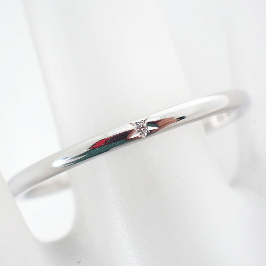 [Pre-owned] AHKAH PEME K18WG Diamond Ring / Size 21 / j33-14