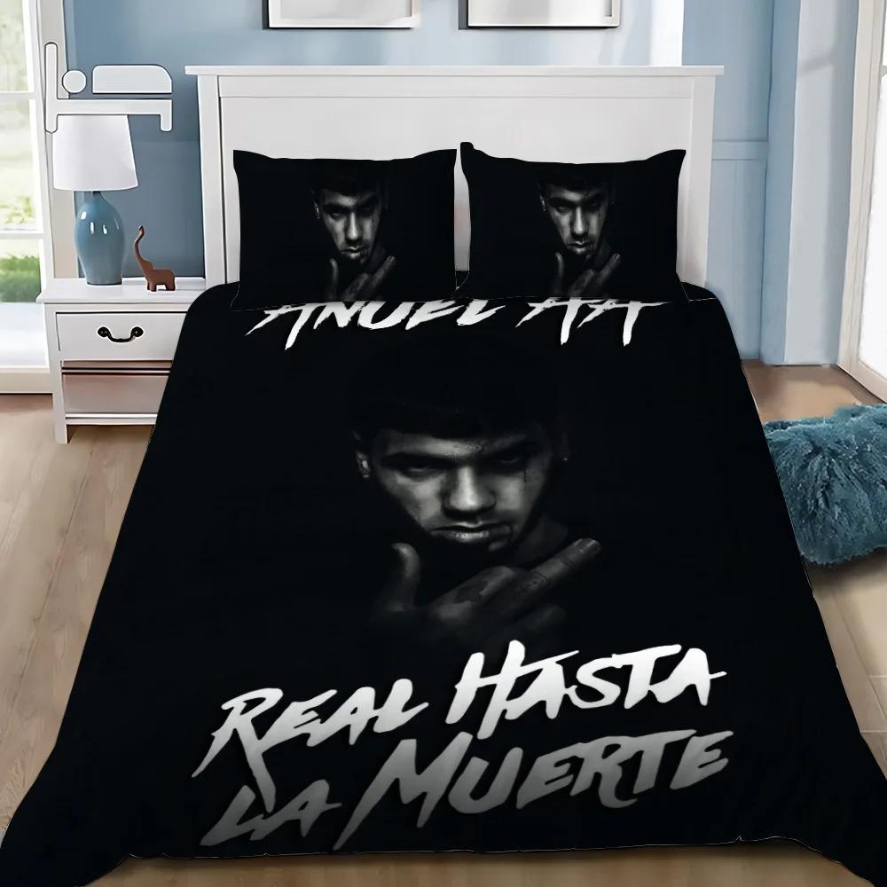 Popular Singe Anuel AA Bedding Set Twin Queen Size Duvet Cover Pillowcase Kids Adult Fashion Textileextile luxury birthday gift