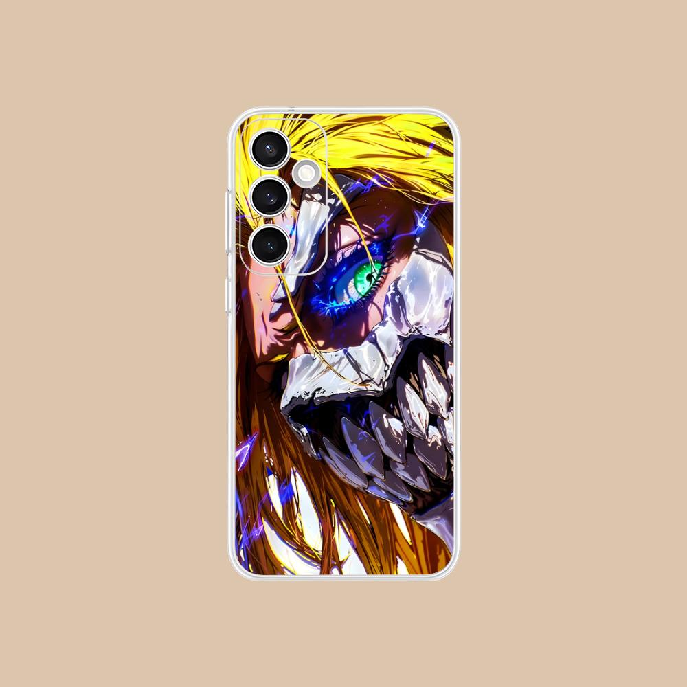 Bleach Tier Harribel Cell Phone Case for Samsung Galaxy S25 S24 S23 S22 S21Plus FE Ultra Clear Colorful Cover Pretty Cover