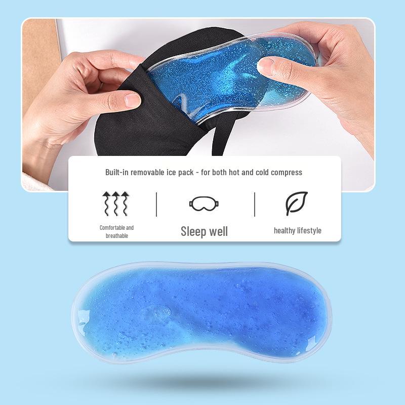 Maschera per Occhi Carina a Cartone Animato per Bambini con Impacco Caldo/Freddo – Maschera per Dormire Oscurante con Opzione Ghiaccio e Logo Personalizzabile Disponibile