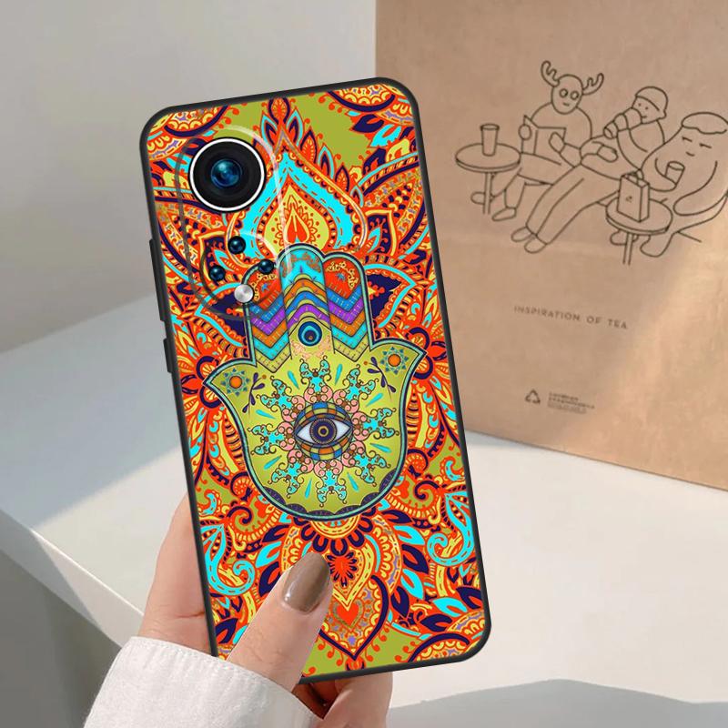 Hamsa Hand of Fatima For Honor Magic 8 Pro 7 6 5 Lite Case For Honor Win RT 200 400 50 70 90 X8b X9a X9b X9c X9d