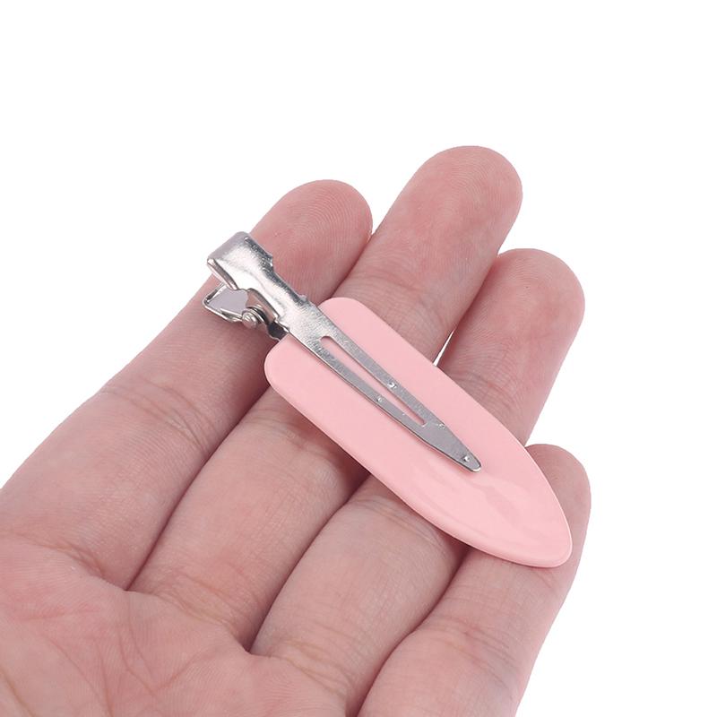 10Pcs/Set No Bend Seamless Hair Clips Makeup Clip Washing Face Accessories Seamless Barrettes Salon Styling Fixed Accessories