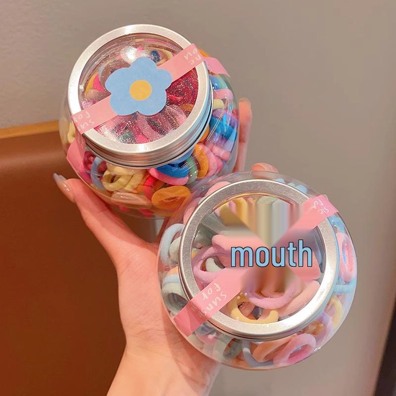 Fashionable Hair Ties for Girls - Small Size Rubber Bands and Hair Accessories