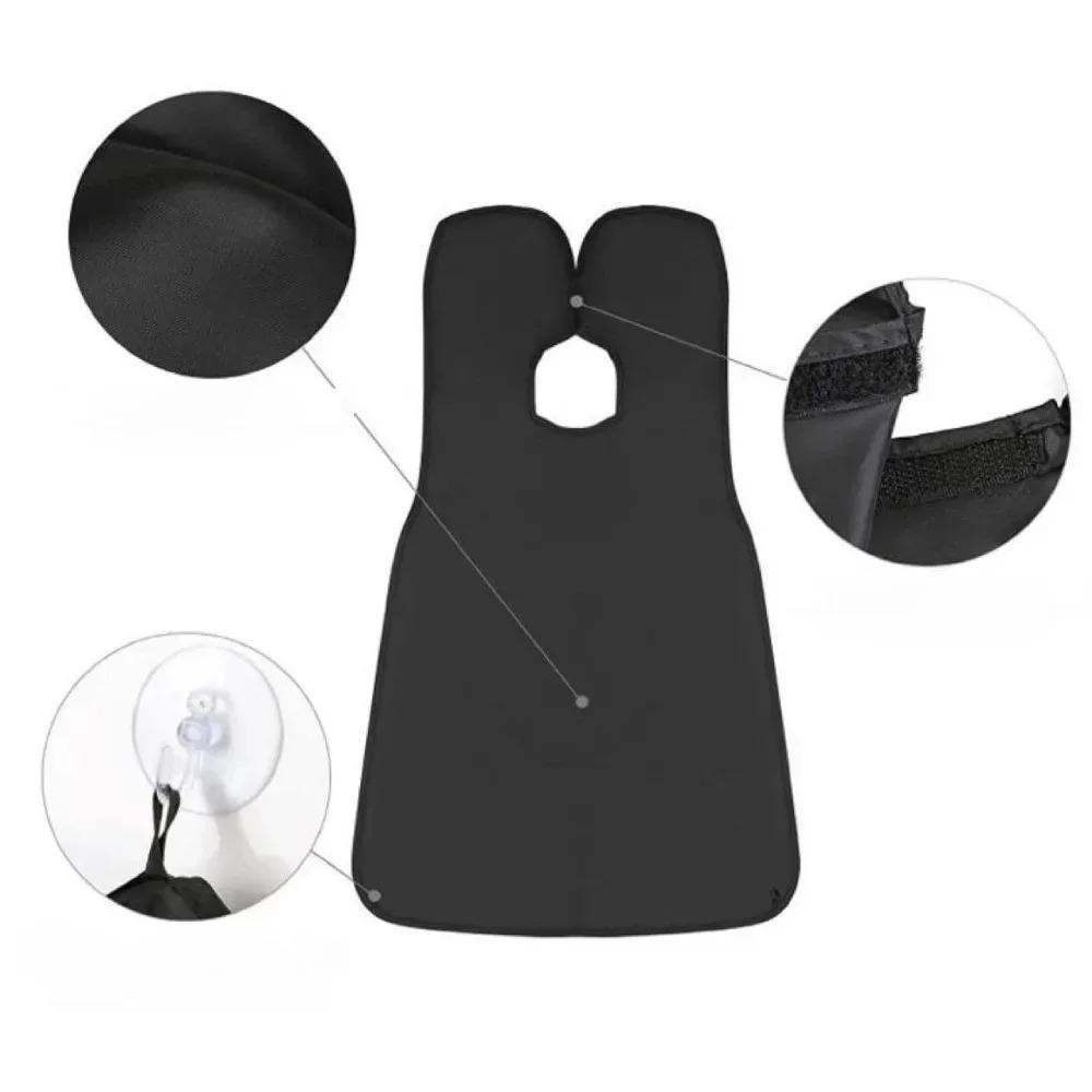 Male Shaving Apron Beard Catcher Cape Care Bib Face Shaved Hair Adult Bibs Shaver Cleaning Hairdresser for Man Clean Apron Gift