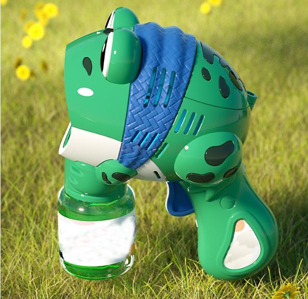 Frog Bubble Gun Electric Fully Automatic Children'S Toy Gift For Boys And Girls