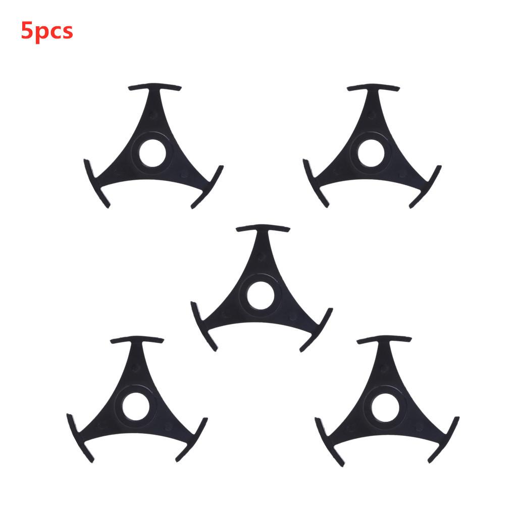 5Pieces Vinyl Record Adapter 37mm 7 inches 45 RPM Turntable Phonograph Audio For Musical Instruments Replace Part