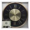Ariana Wall Clock 30cm Gold/black