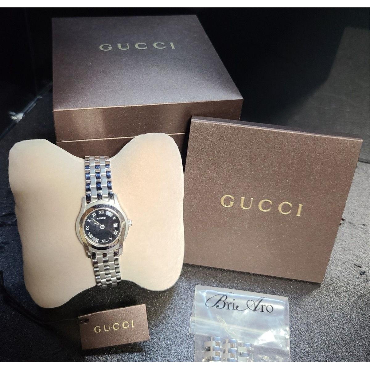 Used GUCCI Gucci 5500L Ladies Quartz [In good working condition] Black dial Final price greatly reduced