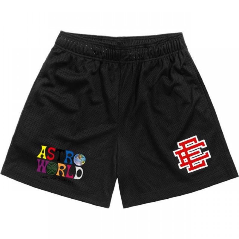 Eric Emanuel EE Herren Mesh Fitnessshorts Atmungsaktiv Jogging Training Lässige Sportbekleidung
