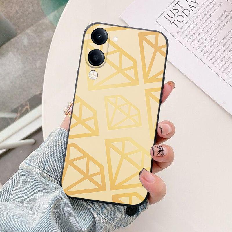 For Vivo Y29S 5G Y19S Y04 4G Phone Case Astronaut Silicone Camera Protection Back Cover For Vivo Y04 Y 04 Y19e Funda Coque