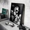M-Michael J-Jackson Sänger Poster Aufkleber Gemälde Wandbild HD Wandaufkleber für Schlafzimmer Wohnzimmer Zuhause Selbstklebende Dekoration Geschenk