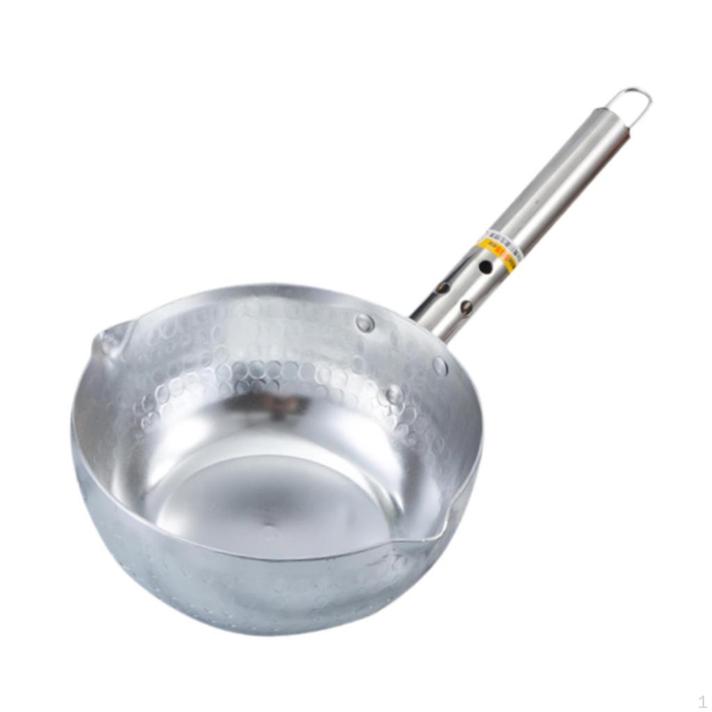 Aluminum Noodle Pot Cooking Non-stick W/ Hanging Hook Easy to Use Soup Milk Pan for