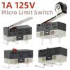 Micro Limit Switch 1A 125V Mouse Switch SPDT 3Pin Momentary Push Button Switch Without Handle/ With Handle/ With Roller Handle