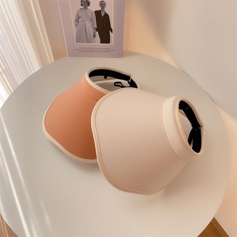 Sweet And Cute Sun Visor For Women Adjustable Uv Protection Hat For Outdoor Activities