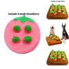 Soft Carrot Plush Toy For Early Education And Pet Chewing Play