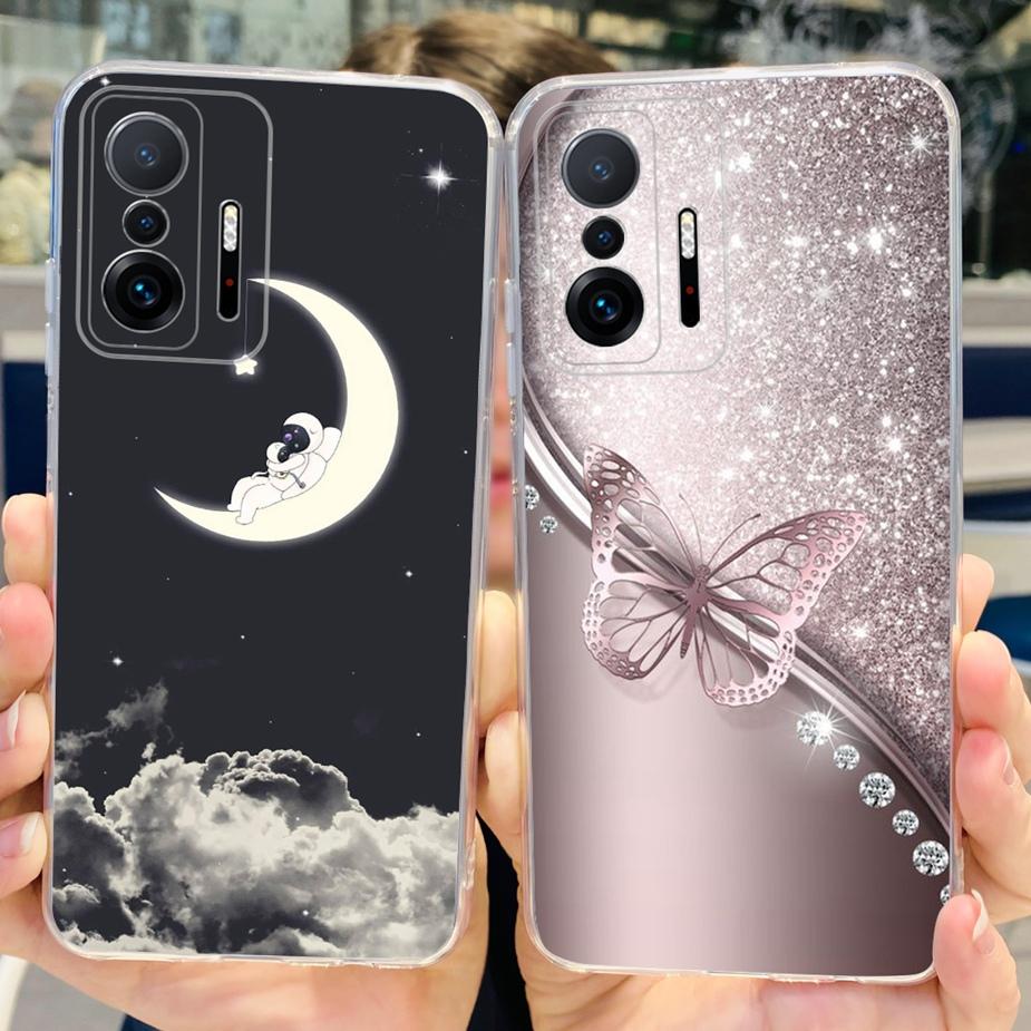 For Xiaomi 11T Pro Case New Fashion Back Cover Silicone Soft TPU Phone Case For Xiaomi Mi 11T Pro 11TPro Mi11T Full Coque Bumper