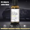 Crystal Coat Reviver, Crystal Coating for Car Plastic Parts, Car Interior Plastics Restorer, Long Duration Refurbish Agent with Spong (3Pcs)