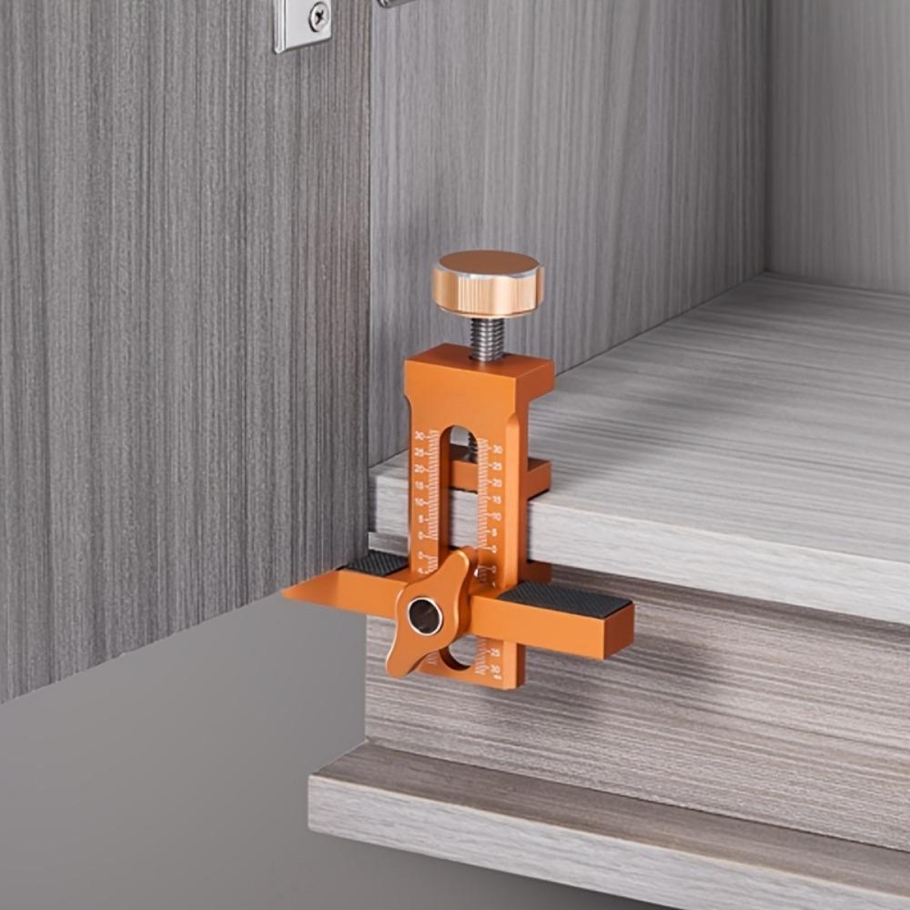 1PC Equipped with Punch Locator Woodworking Drill Bit Door Panel Auxiliary Accessories