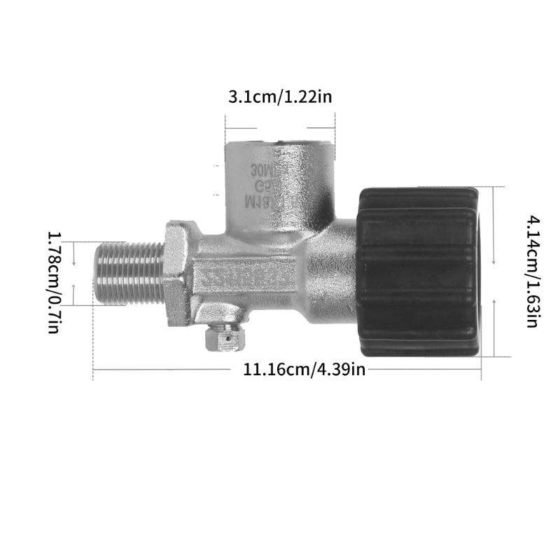 Scubas Regulator Adapters Quickly Connect Diving Air Tanks Valves Adapters for Diving Equipment