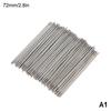 100 Pièces Barres d'Extension pour Stylo à Perles Pièces Tige Lisse à Perles Porte-Remplacement pour Activités Créatives de Perlage pour Enfants
