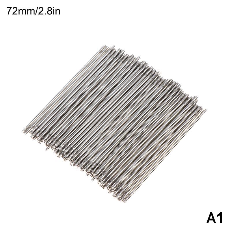 100 Pièces Barres d'Extension pour Stylo à Perles Pièces Tige Lisse à Perles Porte-Remplacement pour Activités Créatives de Perlage pour Enfants