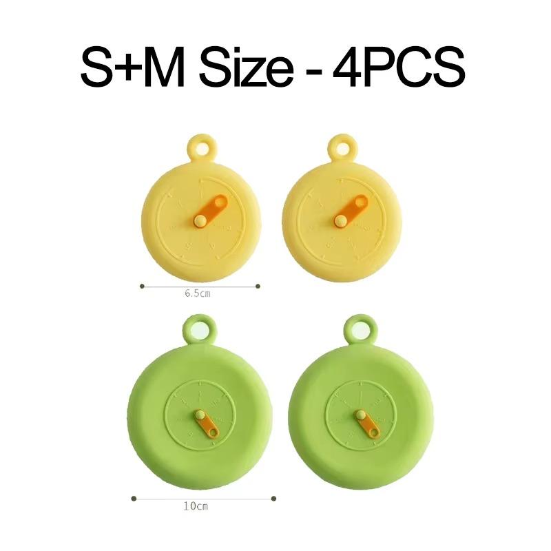 Utensilios de Cocina de Silicona Conservación Fresca Elástico Universal Tapa de Bol Refrigerador Horno Microondas Sellado