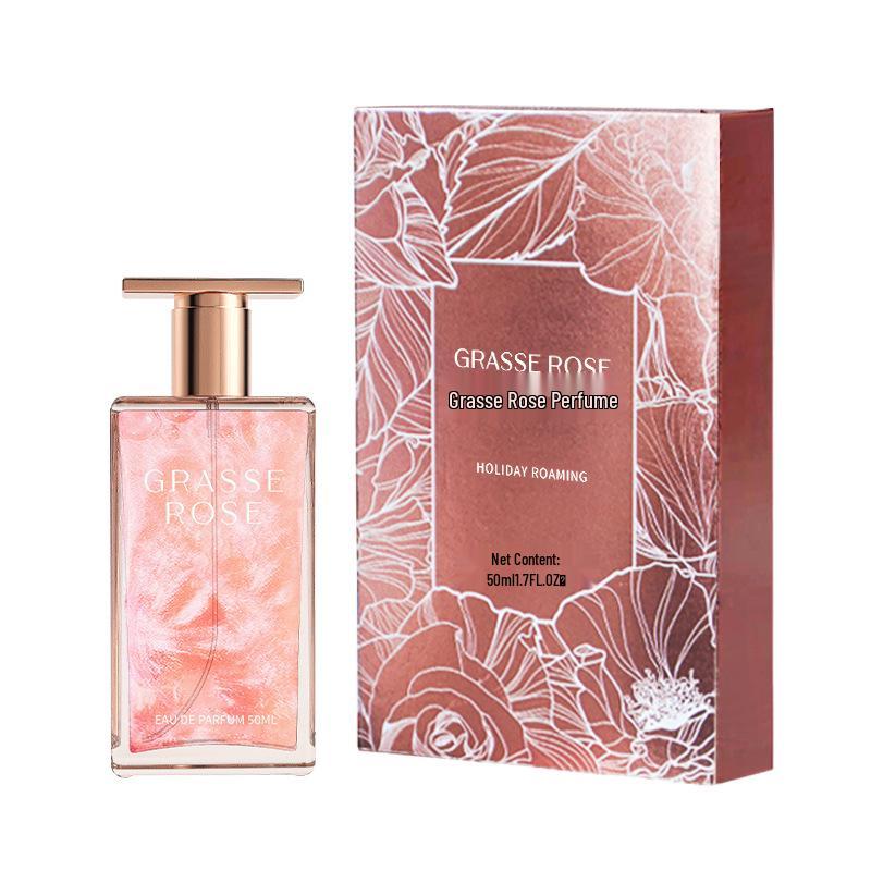 Glass Rose Ladies Perfume - Fresh Long-lasting Light Fragrance 50ml