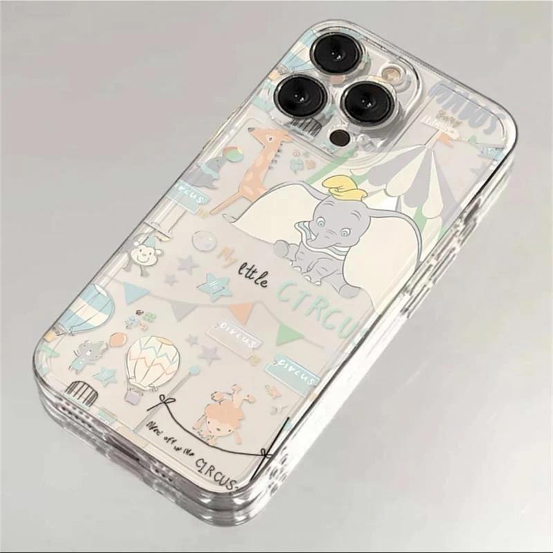 Cartoon Dumbo iPhone17Promax mobile phone case for Apple 16promax space case 14 cute 15 IPhone17ProMax