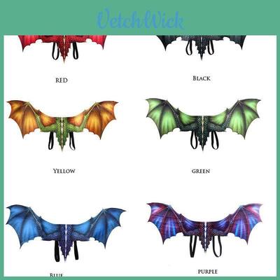 Vivid Non-woven Dragon Wings Cosplay Props For Halloween Parties And Role Play
