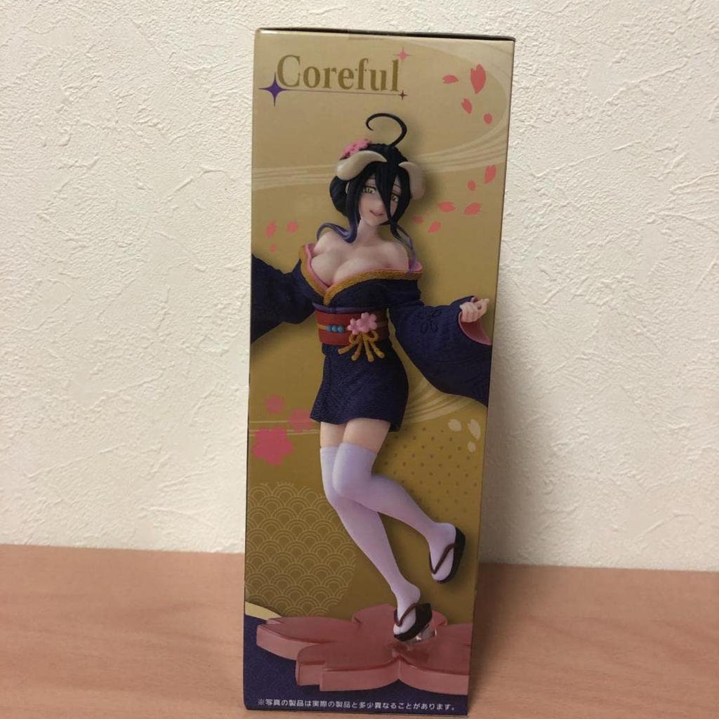 Taito Coreful Overlord IV Albedo Figure Sakura Kimono Ver.